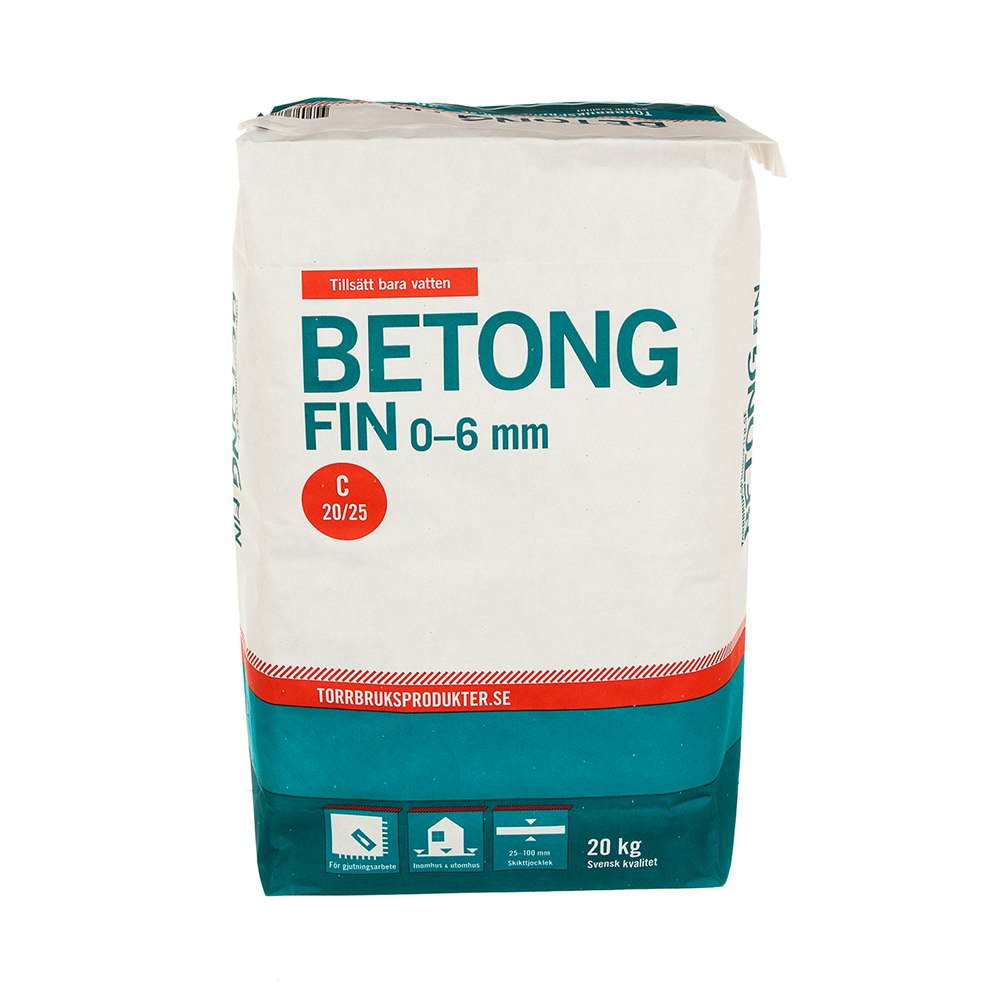 en säck betong ger en säck betong ger